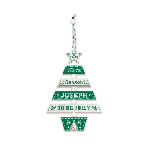 History & Heraldry Christmas Tree Decoration - Joseph 269800452 Wooden Hand Crafted