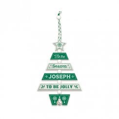 Christmas Tree Decoration - Joseph 269800452 Wooden Hand Crafted
