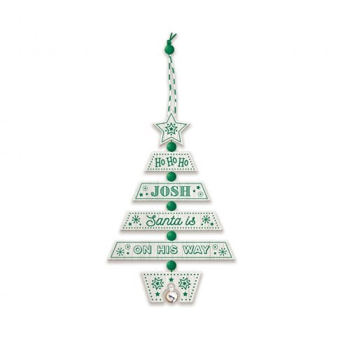 History & Heraldry Christmas Tree Decoration - Josh 269800454 Wooden Hand Crafted