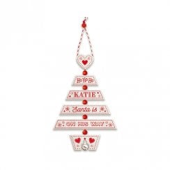 Christmas Tree Decoration - Katie 269800480 Wooden Hand Crafted