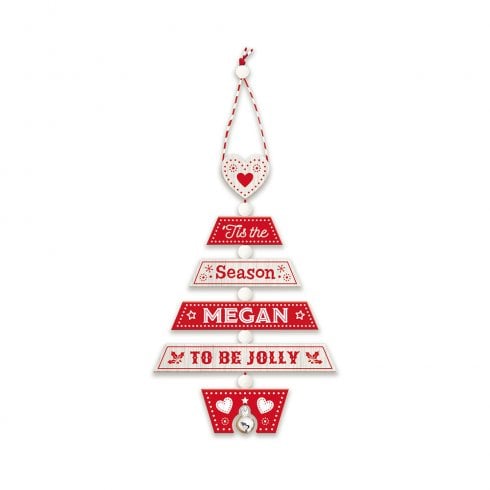 History & Heraldry Christmas Tree Decoration - Megan 269800610 Wooden Hand Crafted