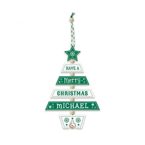 History & Heraldry Christmas Tree Decoration - Michael 269800616 Wooden Hand Crafted