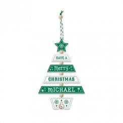 Christmas Tree Decoration - Michael 269800616 Wooden Hand Crafted