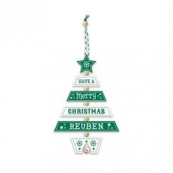 Christmas Tree Decoration - Reuben 269800708 Wooden Hand Crafted