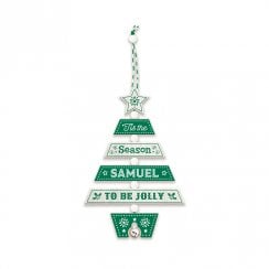 Christmas Tree Decoration - Samuel 269800736 Wooden Hand Crafted