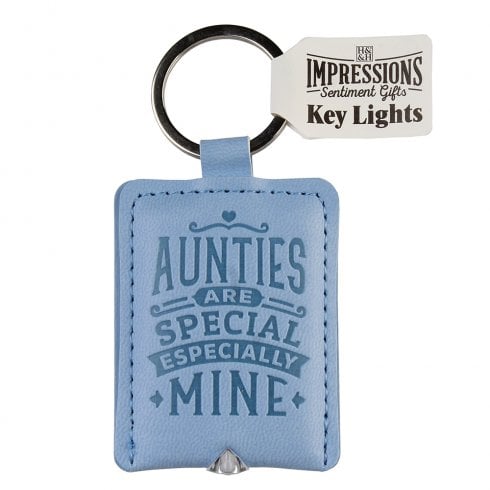 History & Heraldry Keyring - Auntie Key Light