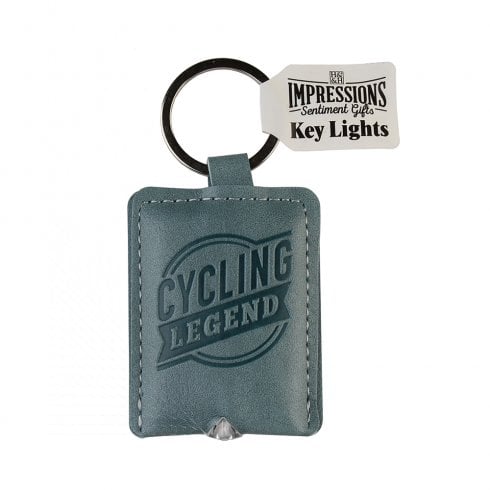 History & Heraldry Keyring - Cycling Key Light