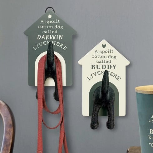 History & Heraldry Personalised Dog Lead Hook