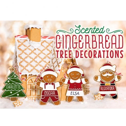 History & Heraldry Personalised Gingerbread Tree Decoration