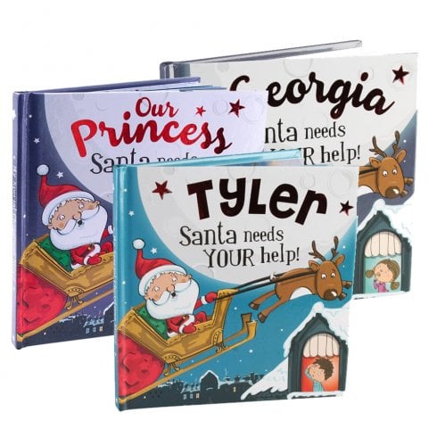 History & Heraldry Pre Personalised Christmas Book - Santa Needs Your Help!