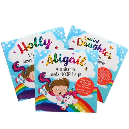 History & Heraldry Pre-Personalised Christmas Storybook - A Unicorn Needs Your Help!