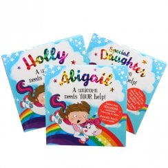 Pre-Personalised Christmas Storybook - A Unicorn Needs Your Help!