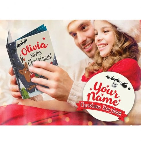 History & Heraldry Pre-Personalised Christmas Storybook - Saves Christmas!