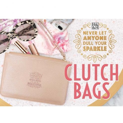 History & Heraldry Pre-Personalised Clutch Bag