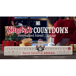 Santas Countdown Personalised Advent Calendar