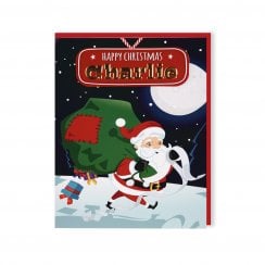 Santas On His Way Christmas Card - Charlie 269820161