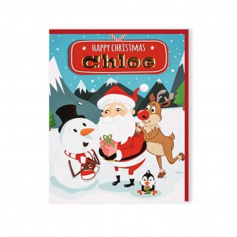History & Heraldry Santas On His Way Christmas Card - Chloe 269820165