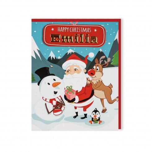 History & Heraldry Santas On His Way Christmas Card - Emilia 269820235