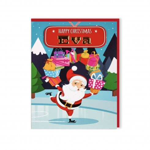 History & Heraldry Santas On His Way Christmas Card - Eva 269820249