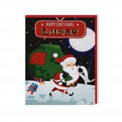 Santas On His Way Christmas Card - Lucas 269820499