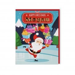 Santas On His Way Christmas Card - Megan 269820545