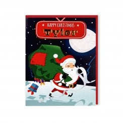Santas On His Way Christmas Card - Tyler 269820779