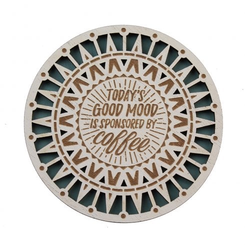 History & Heraldry Todays Good Mood Coaster