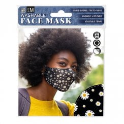 Washable Face Mask - Daisy (M)