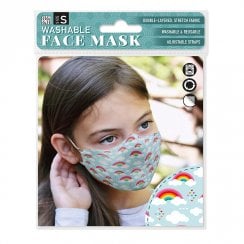 Washable Face Mask - Rainbow (S)