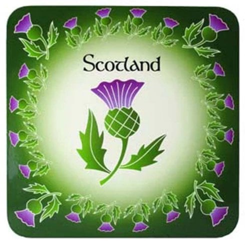 Islandcraft Scottish Thistle Coaster