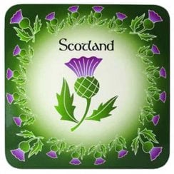 Scottish Thistle Coaster
