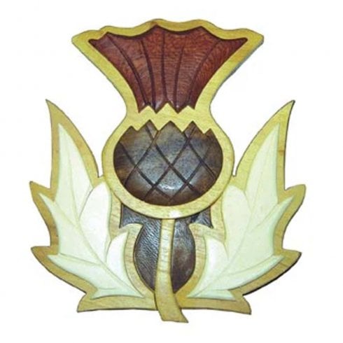 Islandcraft Scottish Thistle Wall Plaque