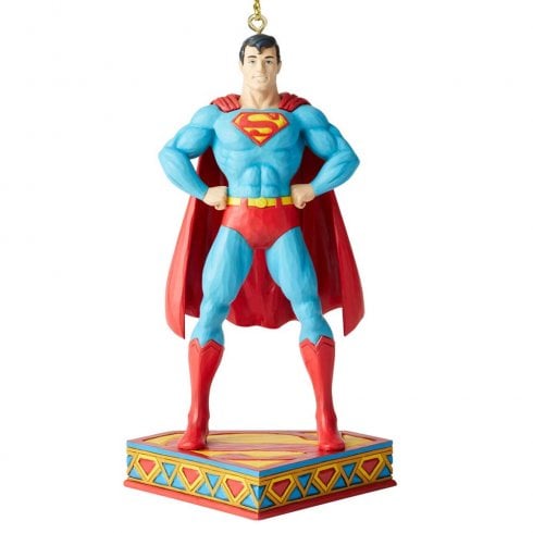 Jim Shore DC Comics Superman Silver Age Hanging Ornament