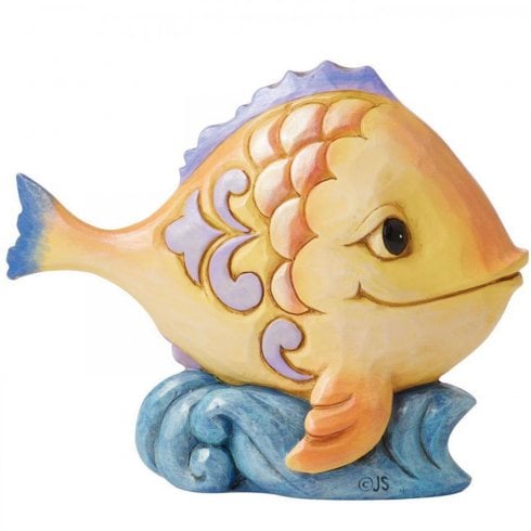 Jim Shore Heartwood Creek Mini Fish Figurine