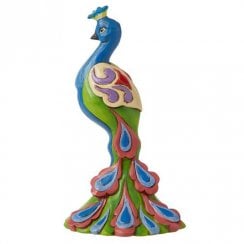Mini Peacock Figurine - 13cm