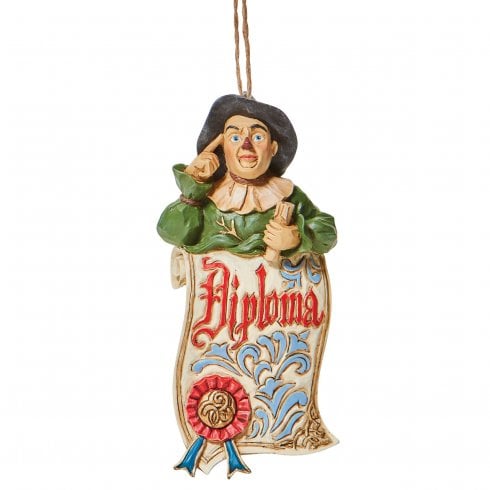 Jim Shore Heartwood Creek Scarecrow Diploma Figurine