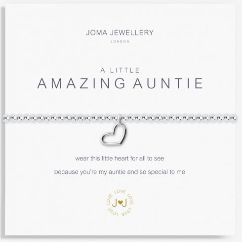Joma Jewellery A Little Amazing Auntie Bracelet