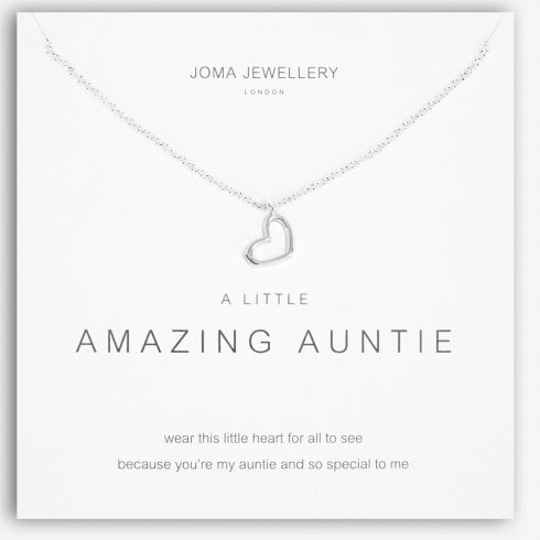 Joma Jewellery A Little Amazing Auntie Necklace