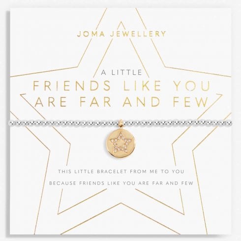 Joma Jewellery A Little Friends Like You Are Far And Few Bracelet