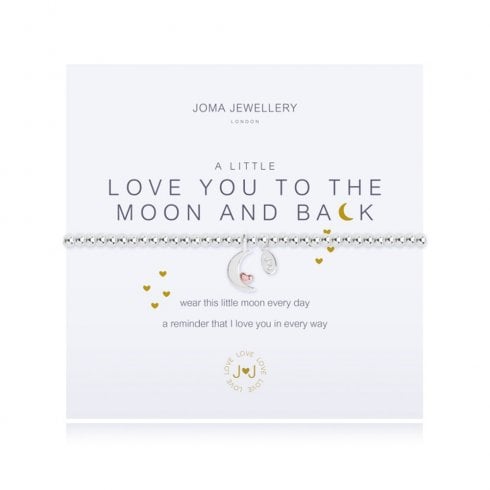 Joma Jewellery A Little Love You To The Moon & Back Bracelet