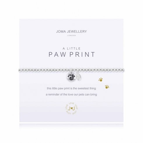 Joma Jewellery A Little Paw Print Bracelet