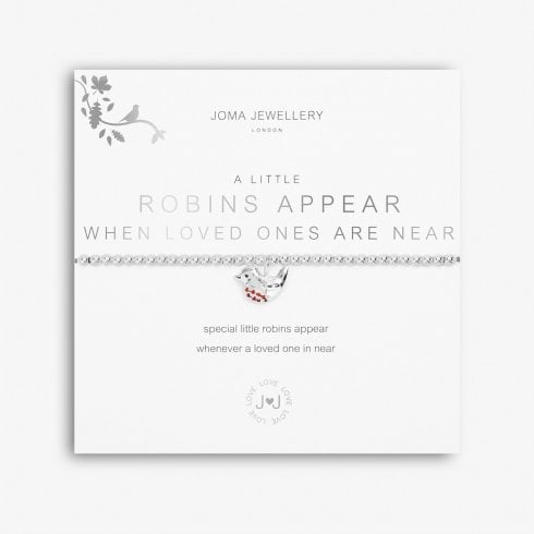 Joma Jewellery A Little Robins Appear Bracelet