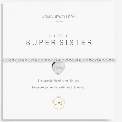 Joma Jewellery A LIttle Super Sister Bracelet