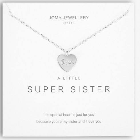 Joma Jewellery A Little Super Sister Necklace