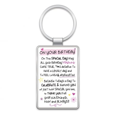 WPL Keyring - On Your Birthday