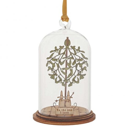 Kloche by Millbrook Gifts To The One I Love At Christmas Hanging Ornament
