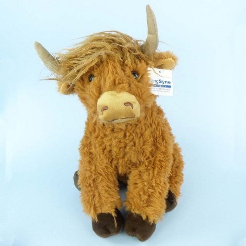 Lang Syne Publishers Ltd 30cm Highland Cow Soft Toy