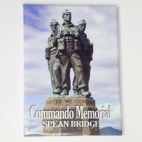 Lang Syne Publishers Ltd Commando Memorial Spean Bridge 3D Magnet