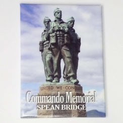 Commando Memorial Spean Bridge 3D Magnet