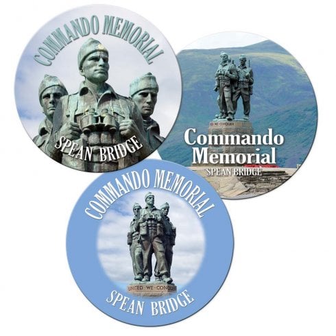 Lang Syne Publishers Ltd Commando Memorial Spean Bridge Coasters